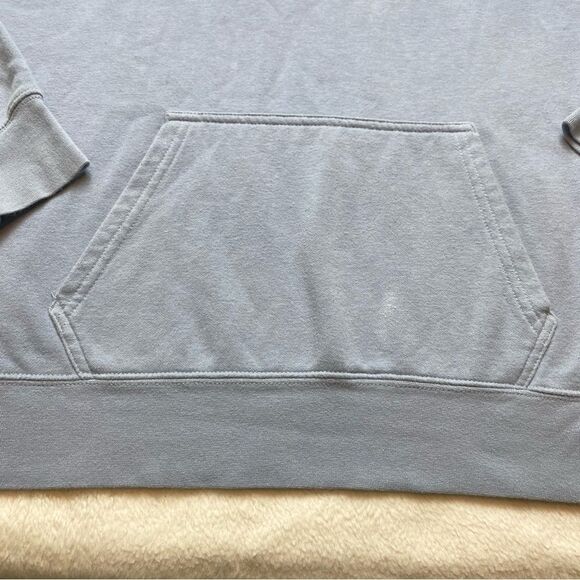 The North Face Light Blue Graphic Hooded Sweatshirt Size Medium - Picture 10 of 13